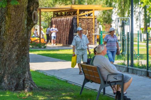 Teren rekreacyjny nad Kanałem Łuczańskim